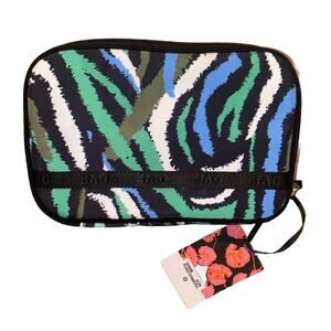 NWT DVF Diane Von Furstenberg Target Jewelry Organizer‎ Disco Zebra Green